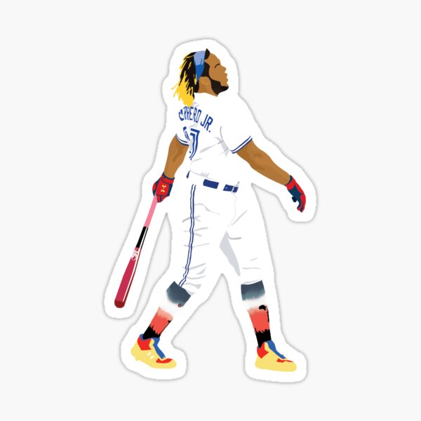 Toronto Blue Jays: Vladimir Guerrero Jr. 2021 Growth Chart - MLB Removable Adhesive Wall Decal Life-Size 41W x 74H