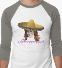 ¡Arrrrrrreba! Baseballshirt mit 3/4-Arm