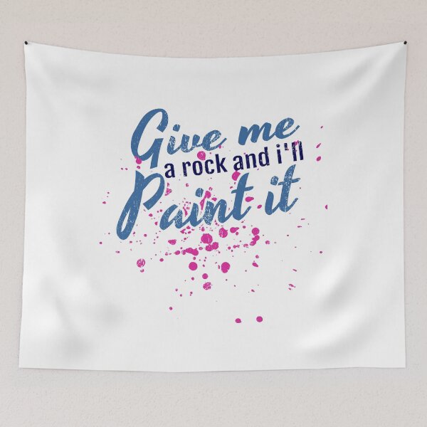 Item preview, Artistic Give Me a Rock And I'll Paint It Painter designed and sold by perfectpresents.