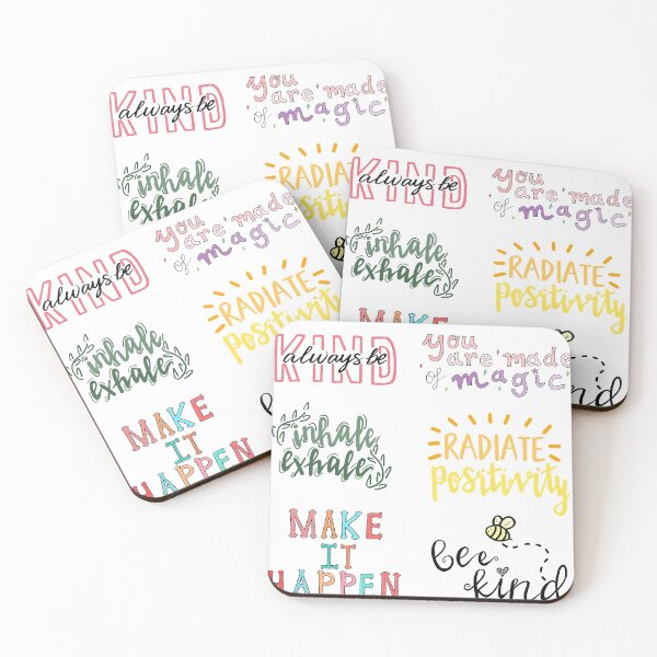 Item preview, positivity sticker pack designed and sold by disconnectd.