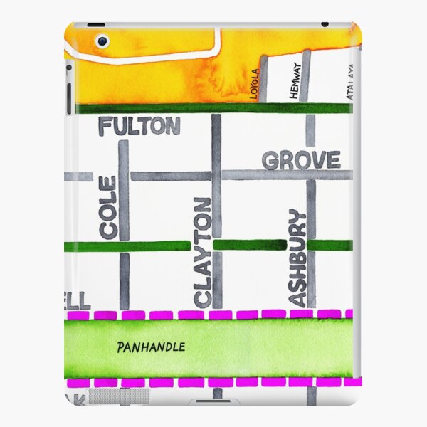San Francisco map - NOPA iPad Snap Case