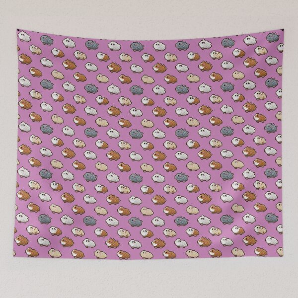 Item preview, Cute Guinea Pig Pixel Pattern Plain designed and sold by SanCoca.