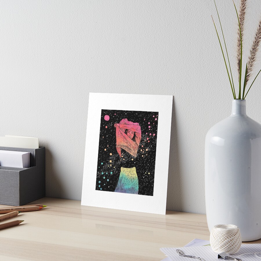 Item preview, Art Board Print designed and sold by tinymoondesign.