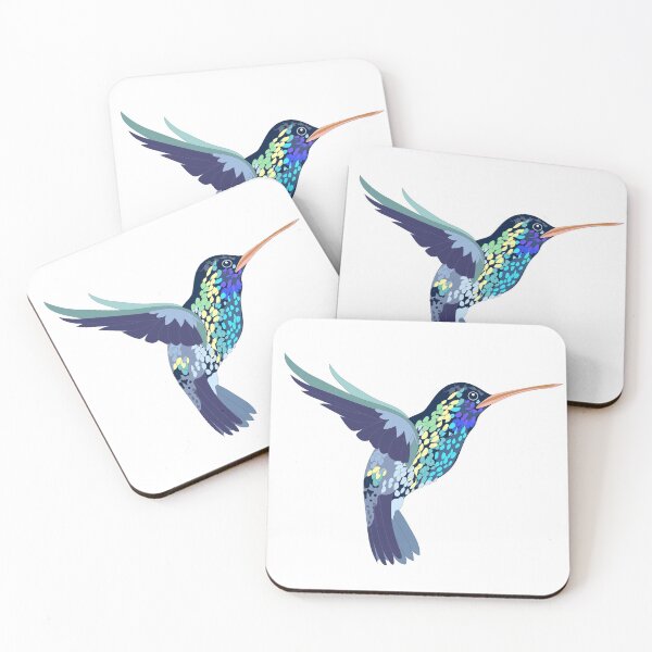 Item preview, Beautiful Blue Speckled Hummingbird designed and sold by cindyfordyce.