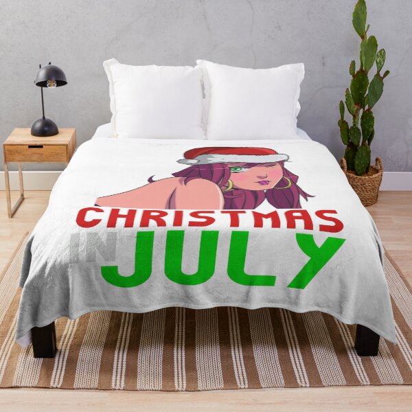 Item preview, Christmas In July Santa Hat Girl designed and sold by Nosek1ng.