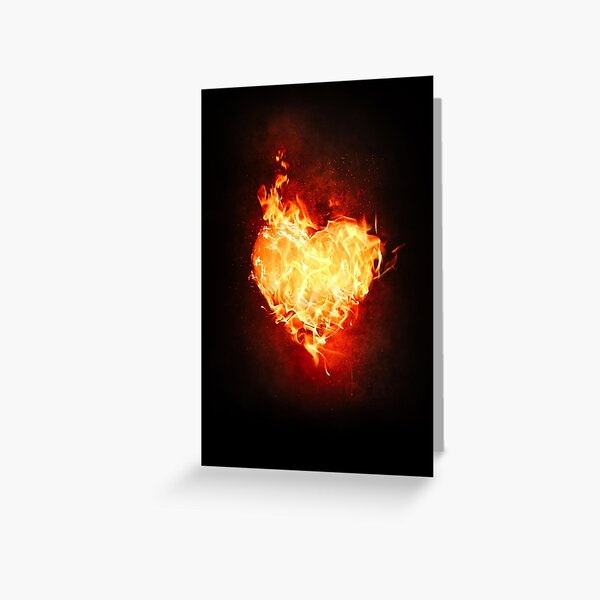 Hunka Burnin Love Greeting Card