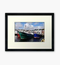 Killybegs Trawlers Framed Print