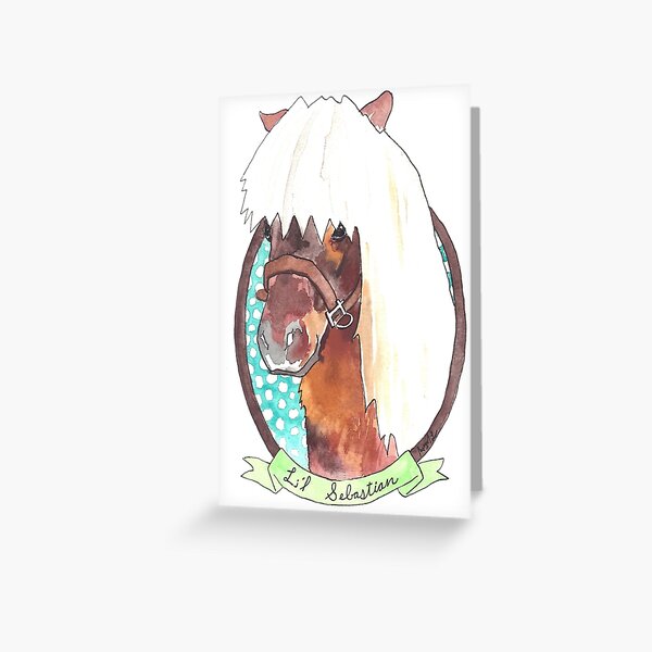 Li'l Sebastian Greeting Card