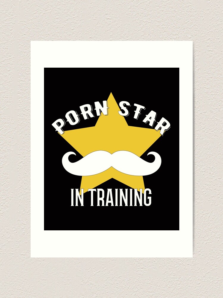 Knd Porn - Porn Star in Training Funny Mustache\