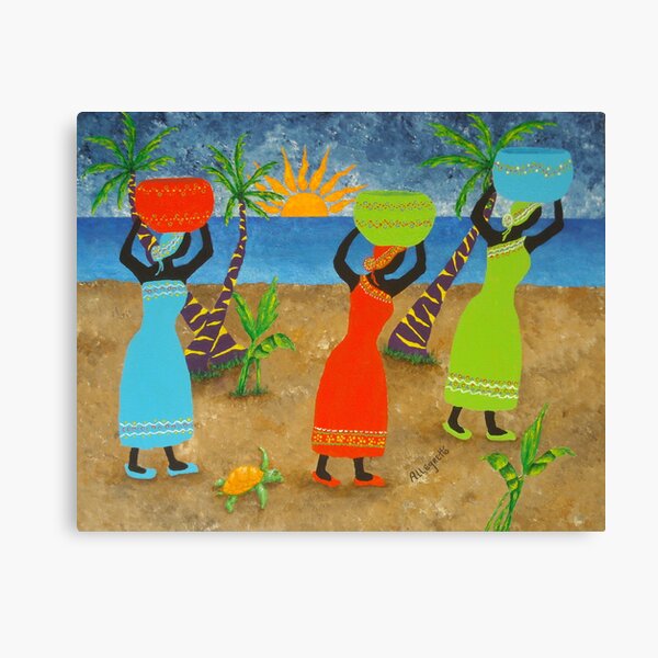 To Market Canvas Print