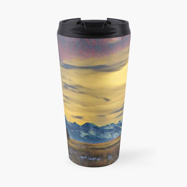 Mission Mountains Shed Travel Mug