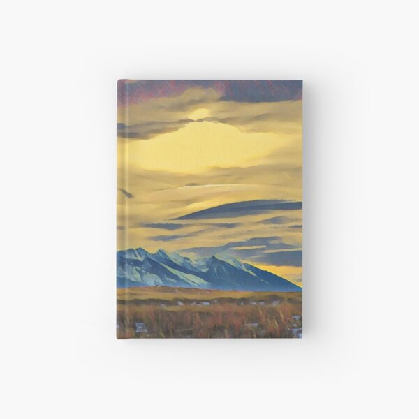 Mission Mountains Shed Hardcover Journal