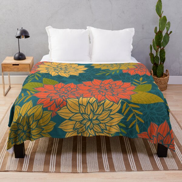 Item preview, Dahlias designed and sold by inkblotcreative.