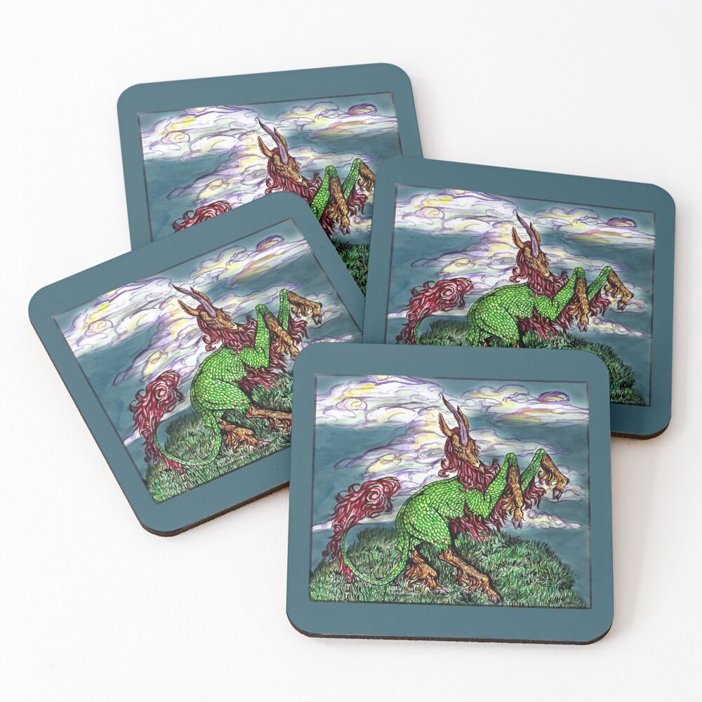 Item preview, Coasters (Set of 4) designed and sold by moon-lightning.