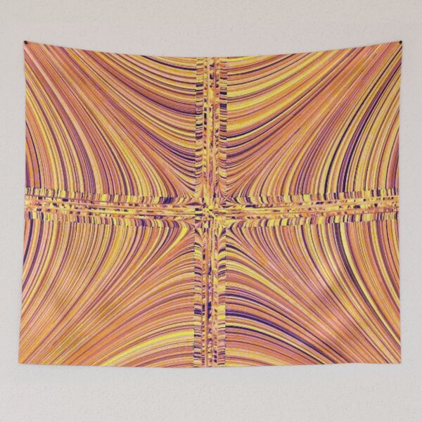 Item preview, Electric Field Art X designed and sold by The Rage Garden.