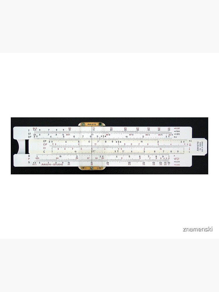 Slide rule, #slipstick, mechanical analog #computer, graphical analog #calculators, #nomograms, general calculations, application specific computations by znamenski