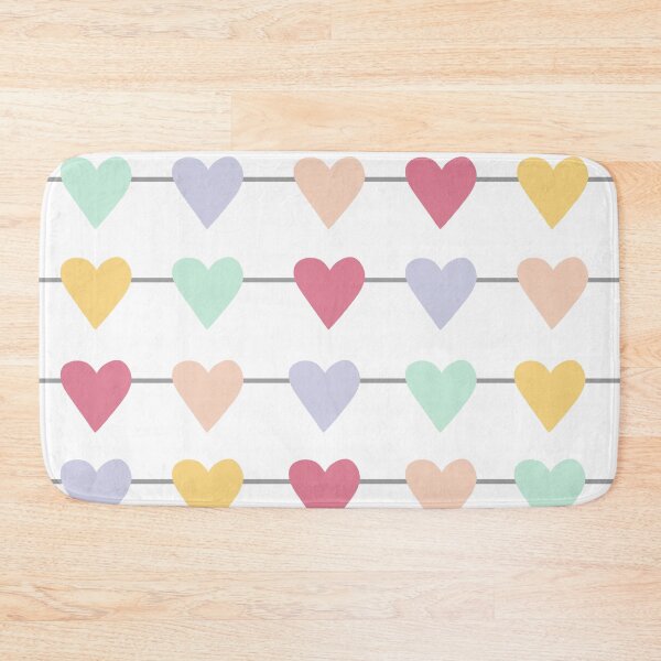 Item preview, Pastel Horizontal Heart Strings designed and sold by passionatelyem.