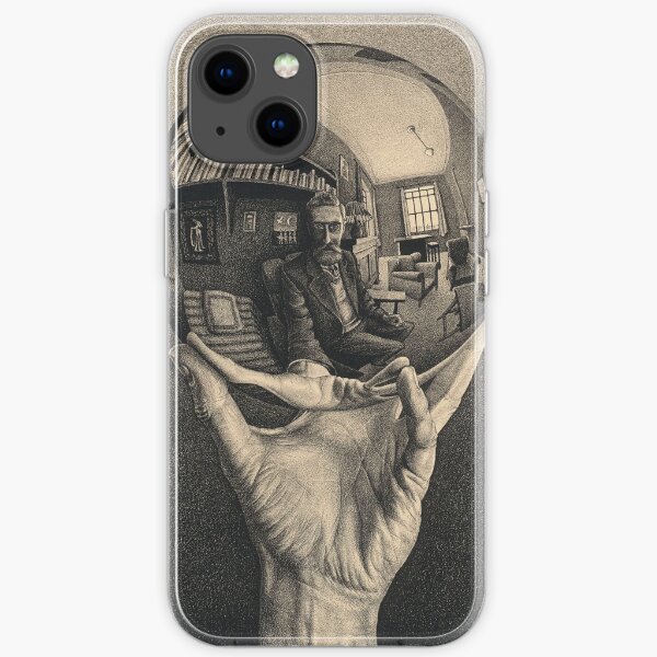 ESCHER REFLECTED BALL iPhone Soft Case