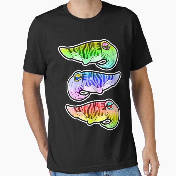 Colorful Cuttle Stack Essential T-Shirt