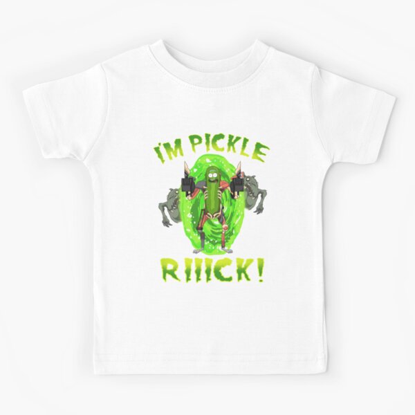 Rick and Morty - I'm Pickle Rick! I'M PICKLE RIIICK! Kids T-Shirt