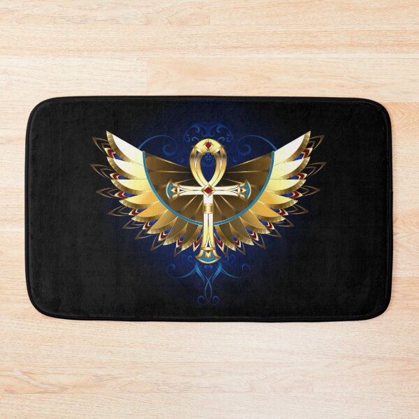 Item preview, Gold Ankh with Wings designed and sold by Blackmoon9.