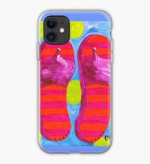 Funky Summer Flip Flops iPhone Case
