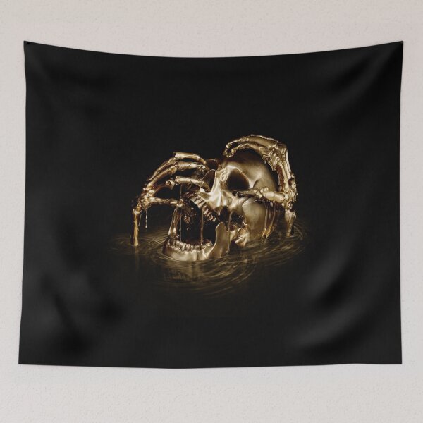 Item preview, Gold Skull designed and sold by GhostDragon3110.