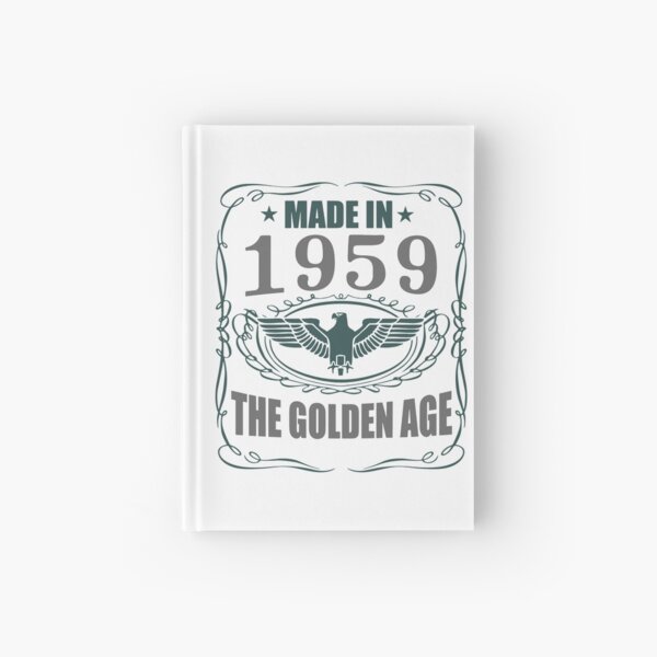 Made In 1959 - The Golden Age Hardcover Journal
