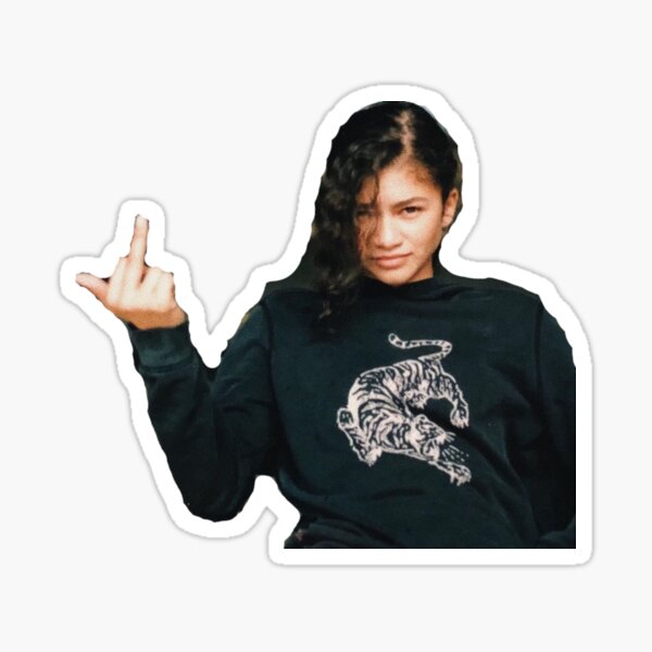 Zendaya the Friendly Sticker