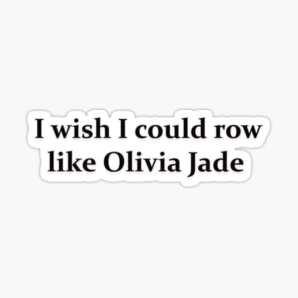 Olivia Jade Sticker