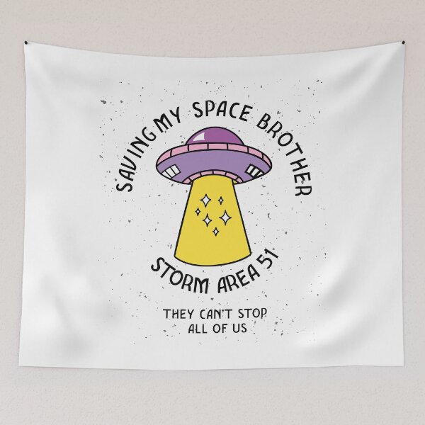 Item preview, Saving My Space Brother Storm Area 51 designed and sold by LemoBoy.