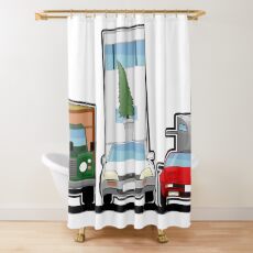 Campers Shower Curtains Redbubble