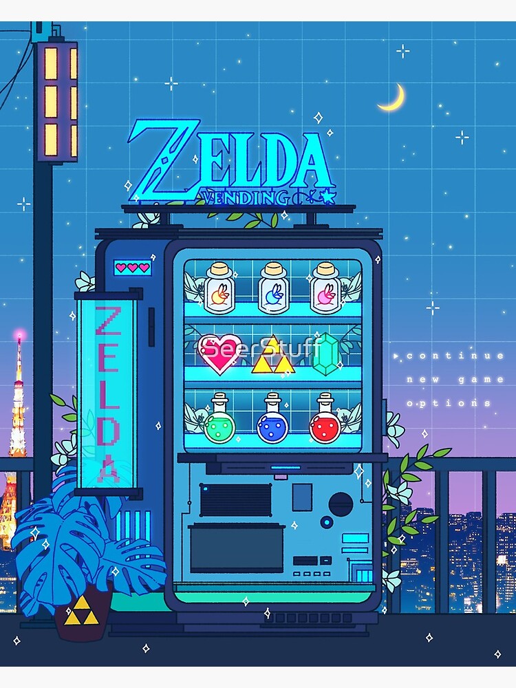 Zelda Vending Machine by SeerStuff