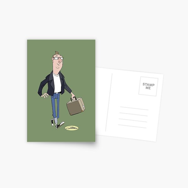 50s-Retro-Jochen by Gilmec (Daniel Djanie) Postkarte