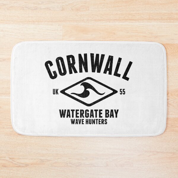 Item preview, CORNWALL UK WATERGATE BAY VINTAGE USED LOOK SURF DESIGN, BY SUBGIRL designed and sold by SUBGIRL.