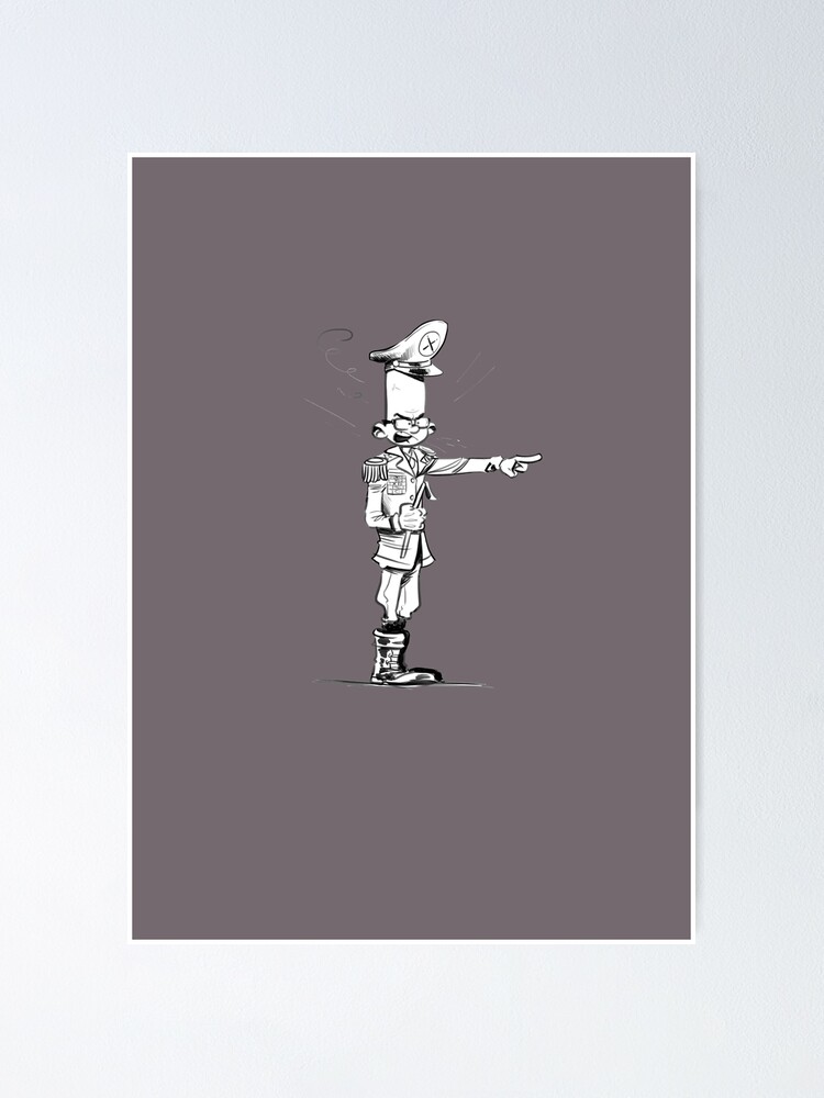 Alternative Ansicht von Spirou-Style-Jochen by Zapf Poster