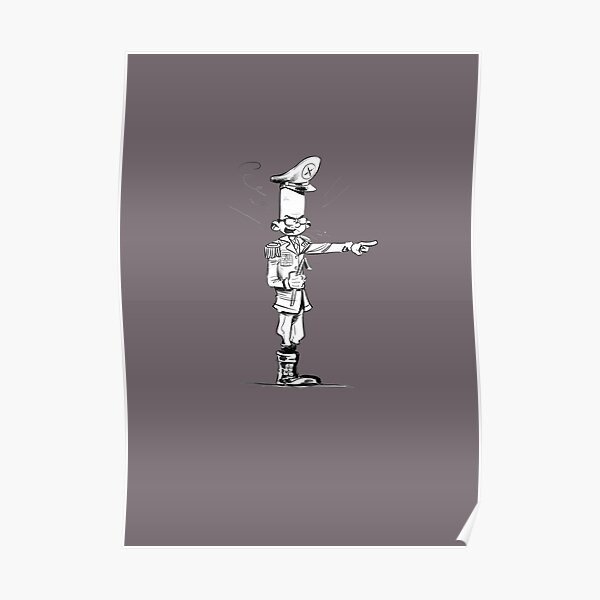 Spirou-Style-Jochen by Zapf Poster