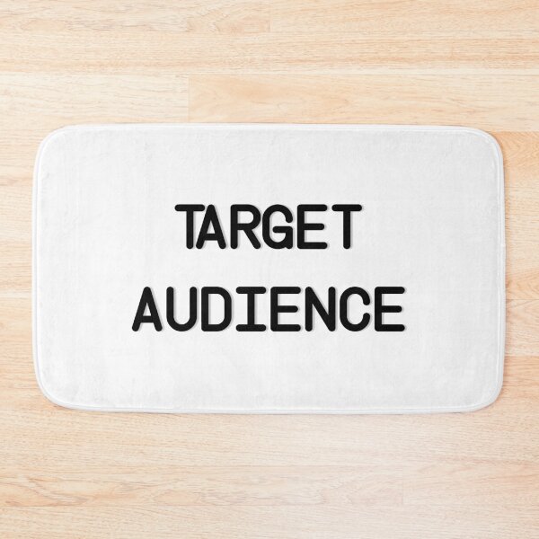 Item preview, Target Audience  designed and sold by hillary marek.
