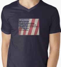 We the Citizens of USA V-Neck T-Shirt