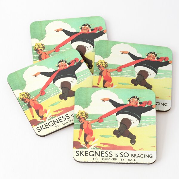 Item preview, Skegness Is So Bracing Beach Travel Tourism Vintage Railway designed and sold by retroposters.