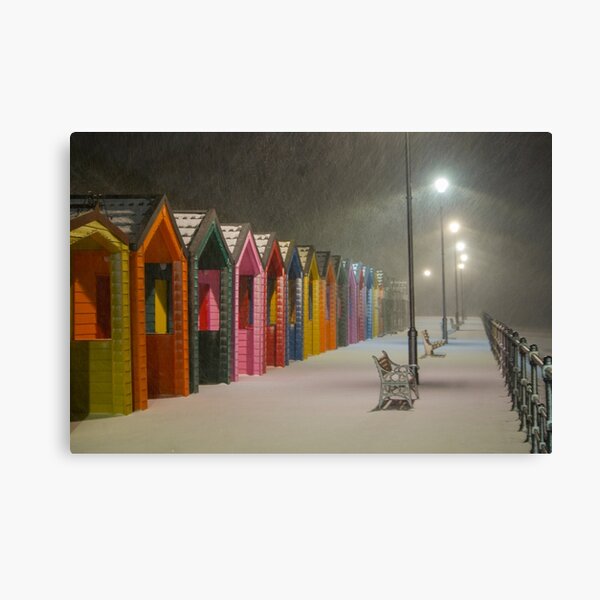Item preview, Winter Beach Huts designed and sold by jans-exe.