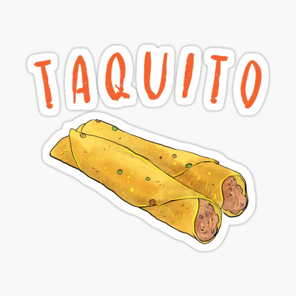 "Taquito" Sticker by autlu Redbubble
