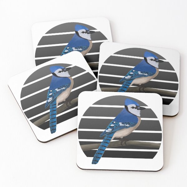 Item preview, jz.birds Blue Jay Bird Animal Design Illustration designed and sold by jz-birds.