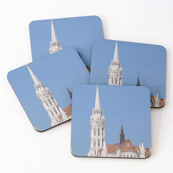 Item preview, Matthias church and Fishermans bastion Budapest Hungary designed and sold by goceris.