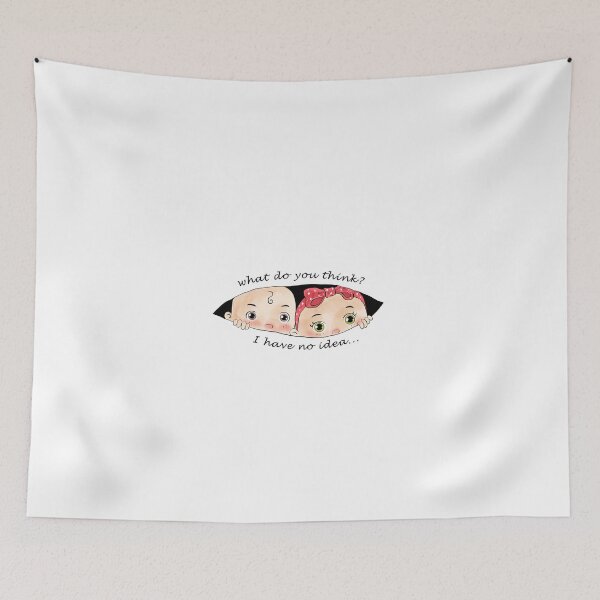Item preview, What Do You Think I Have No Idea Baby Siblings designed and sold by autlu.