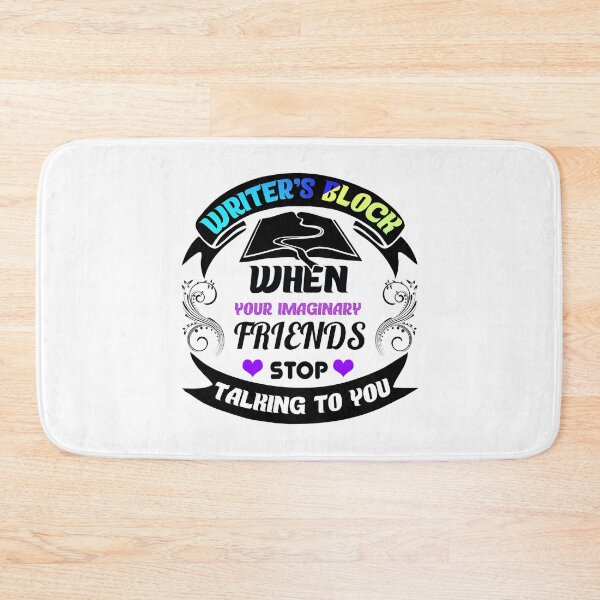 Item preview, Funny Writer's Block Imaginary Friends designed and sold by perfectpresents.