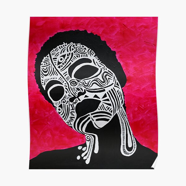 Pink Tribal Poster
