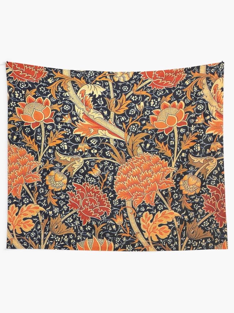 Alternate view of Cray, vintage pattern by William Morris Tapestry