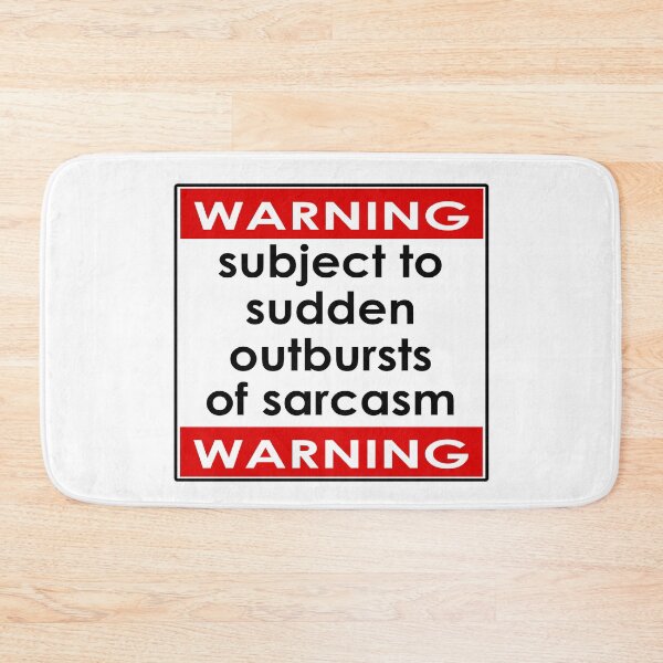 Item preview, Warning Subject to Sudden Outbursts of Sarcasm - Kids T-Shirt designed and sold by deanworld.