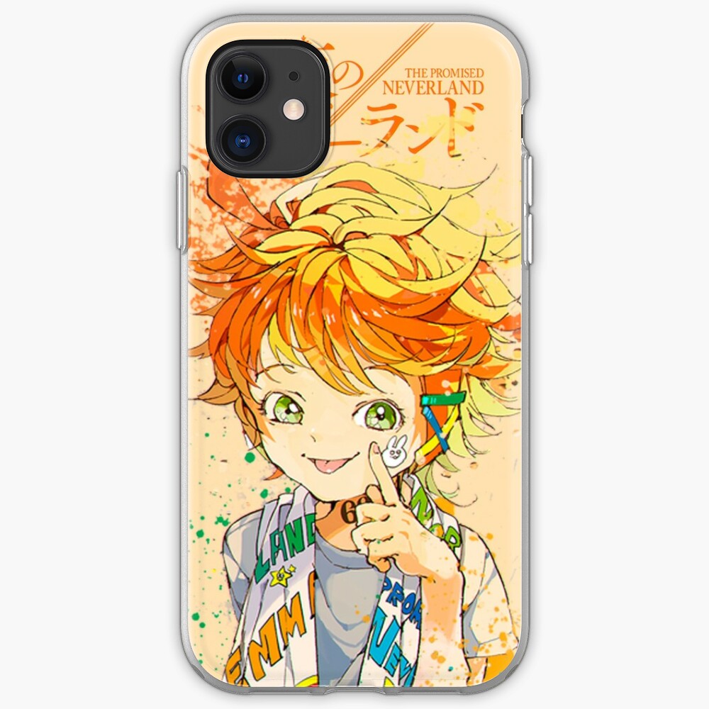 Emma The Promised Neverland Iphone Case Cover By Dweirf Redbubble